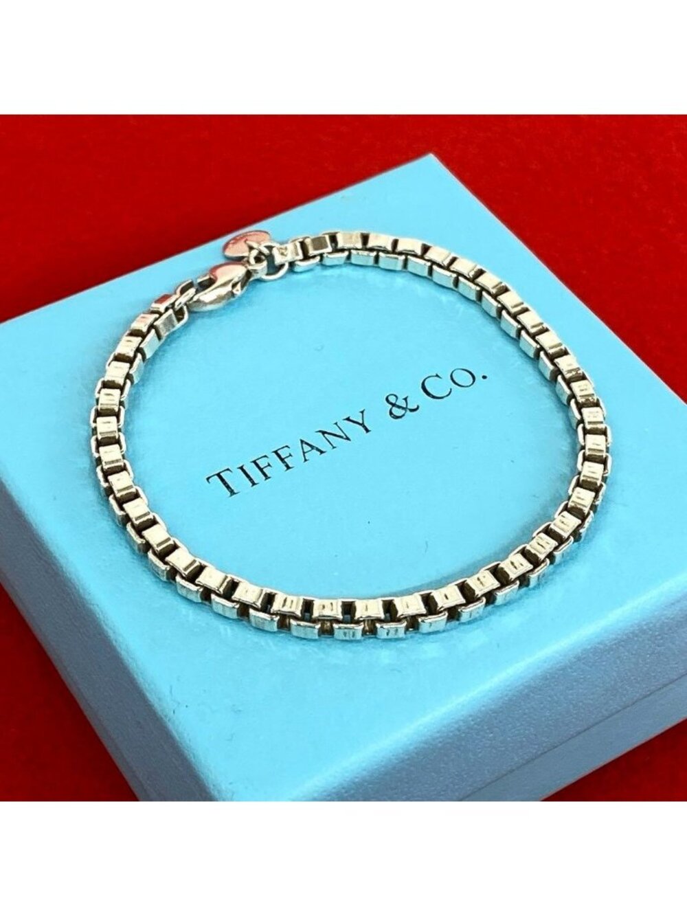 Tiffany & Co Vintage Venetian Bracelet 925 Sterling Silver